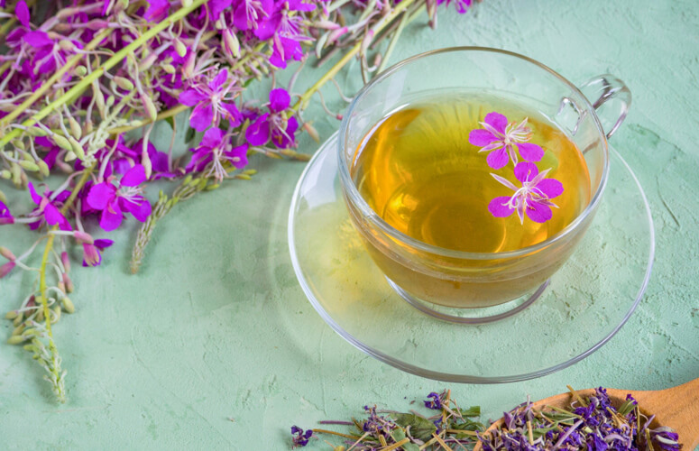Lavender Green Tea